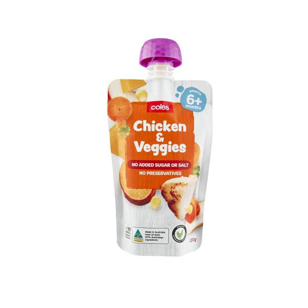 Chicken With Vegetables 6+ Months