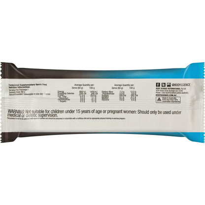 BSC High Protein Low Carb Bar Dark Choc Cookie 60g