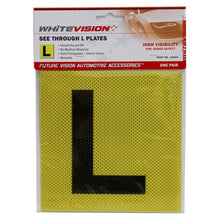 Whitevision See Through L Plates - NSW/ACT