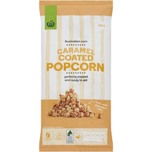 Woolworths Caramel Coated Popcorn 140g