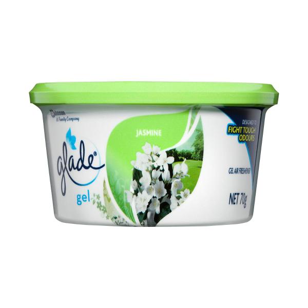 GLADE GEL AIR FRESHENER JASMINE 70 GRAM