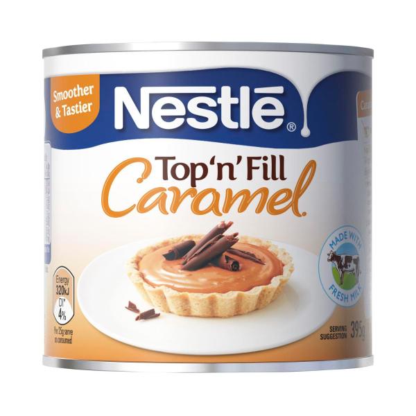 NESTLE TOP N FILL CARAMEL 395G