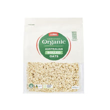 COLES ORGANIC ROLLED OATS 500G