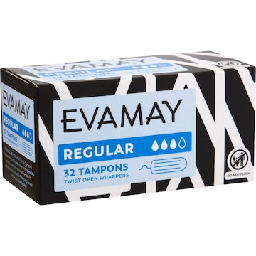 Evamay Regular Tampons 32 pack