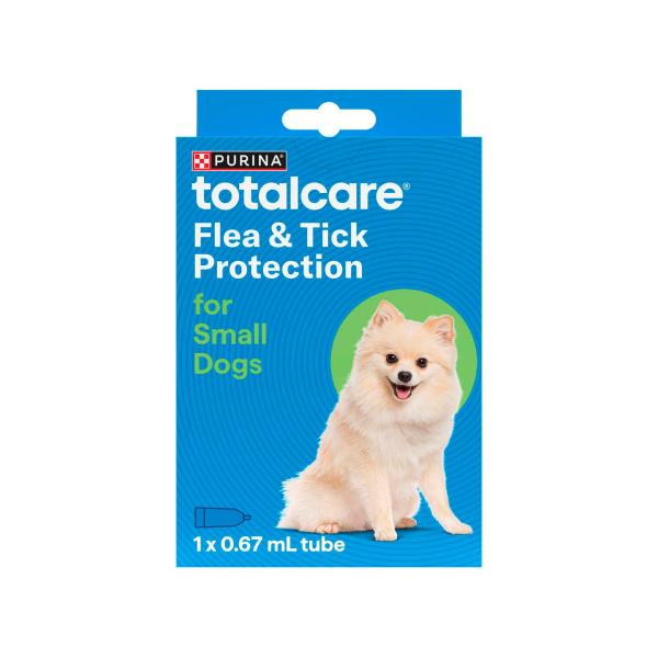 PURINA TOTAL CARE FLEA TICK CONTROL PLUS SMALL DOG TREATMENT 1PK