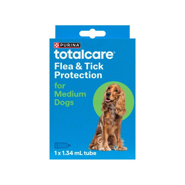 PURINA TOTAL CARE FLEA TICK CONTROL PLUS MEDIUM DOG TREATMENT 1PK