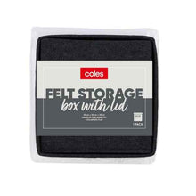 Felt Storage Box With Lid
