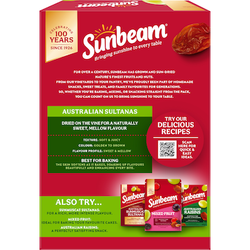 Sunbeam Sultanas 375g