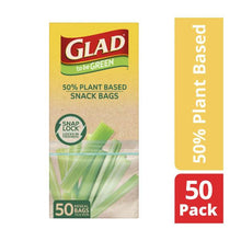 To Be Green Snack Snaplock Plant Based Bags