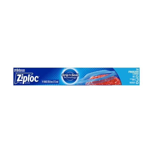 Large Resealable Food Storage Freezer Bags
