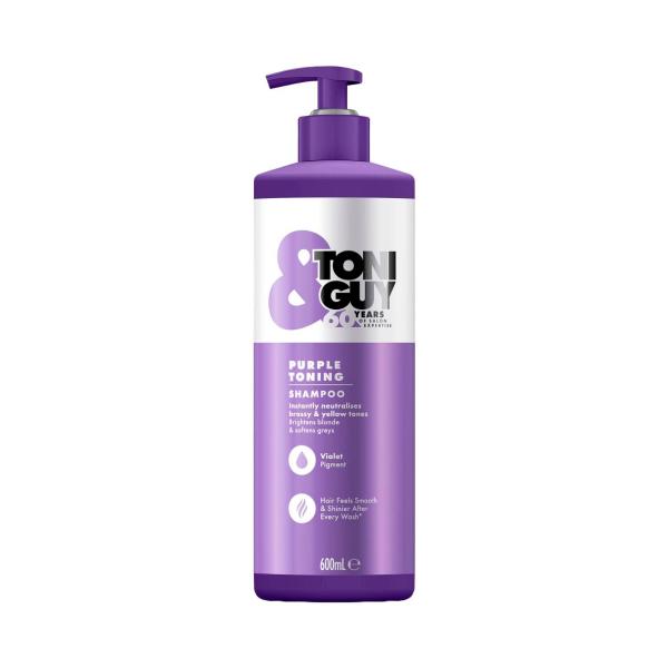 TONI & GUY SHAMPOO PURPLE 600ML