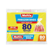MULTIX TEAR OFF BAGS FREEZER:MEDIUM:.:80 PACK