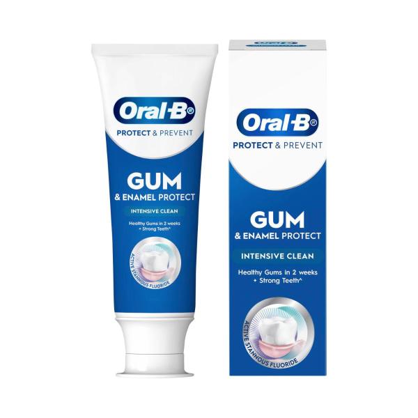ORAL B GUM CARE & INTENSIVE CLEAN TOOTHPASTE 110G