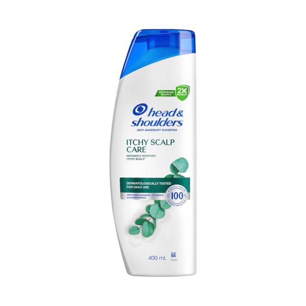 HEAD AND SHOULDERS ANTI-DANDRUFF SHAMPOO ITCHY SCALP CARE 400ML