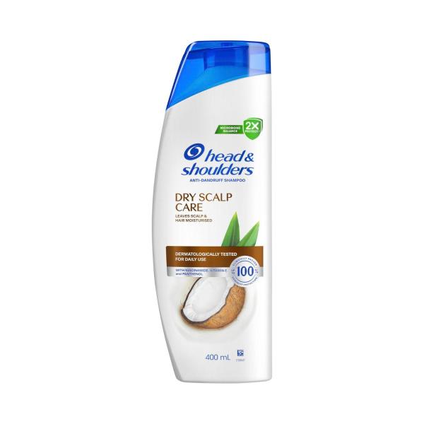 HEAD AND SHOULDERS ANTI-DANDRUFF SHAMPOO DRY SCALP CARE 400ML