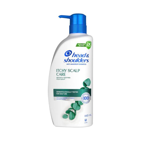 HEAD AND SHOULDERS ANTI-DANDRUFF SHAMPOO ITCHY SCALP CARE 660ML