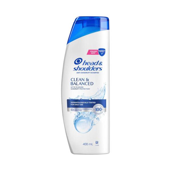 HEAD & SHOULDERS SHAMPOO CLEAN BALANCED 400ML