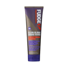 FUDGE PROFESSIONAL CLEAN BLONDE DAMAGE REWIND VIOLET PURPLE TONING SHAMPOO 250ML