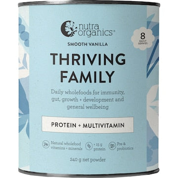 Nutra Naturals Smooth Vanilla Multivitamin Powder 240g