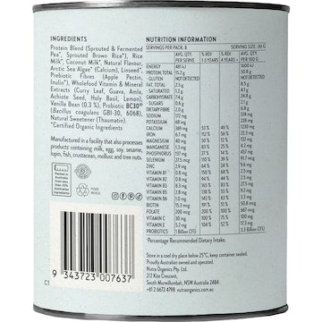 Nutra Naturals Smooth Vanilla Multivitamin Powder 240g