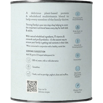 Nutra Naturals Smooth Vanilla Multivitamin Powder 240g