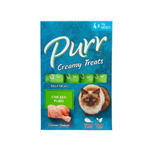 PURR CAT TREAT CHICKEN CREAMY TREAT 4X12G