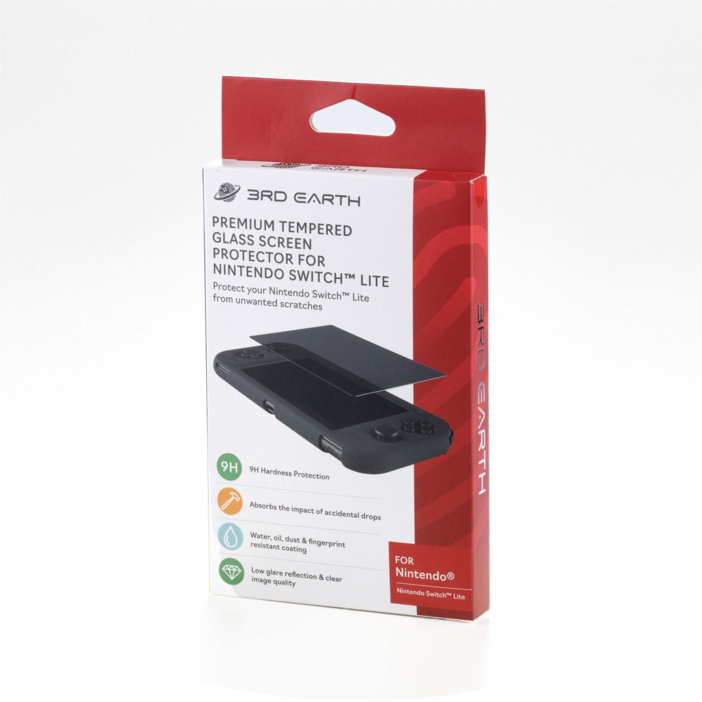 3rd Earth Premium 9H Tempered Glass Screen Protector for Nintendo Switch™ Lite