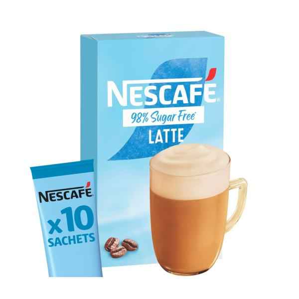 98% Sugar Free Latte Coffee Sachets