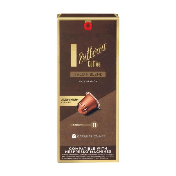 VITTORIA ITALIAN NESPRESSO COMPTAIBLE COFFEE CAPSULES 10 PACK