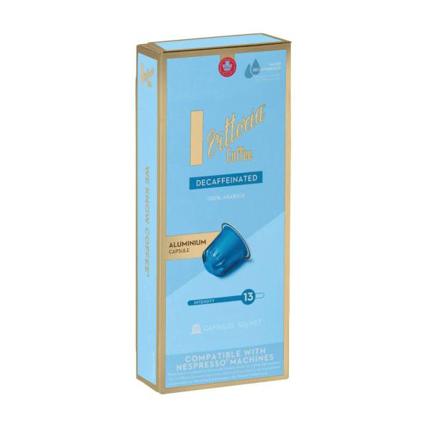 VITTORIA DECAFFEINATED NESPRESSO COMPATIBLE COFFEE CAPSULES 10 PACK