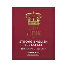 QUEEN VICTORIA ENGLISH BREAKFAST EXTRA STRONG TEA BAGS 100 PACK