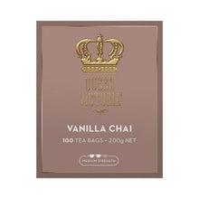 QUEEN VICTORIA VANILLA CHAI TEA BAGS 100 PACK