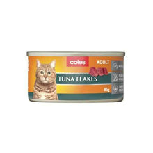 COLES CAT FOOD TUNA ADULT 85GRAM