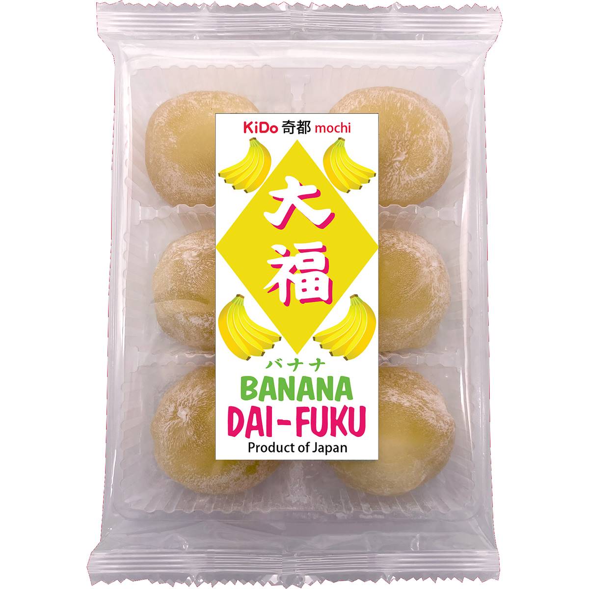 Kido Dai-Fuku Mochi Banana 150g