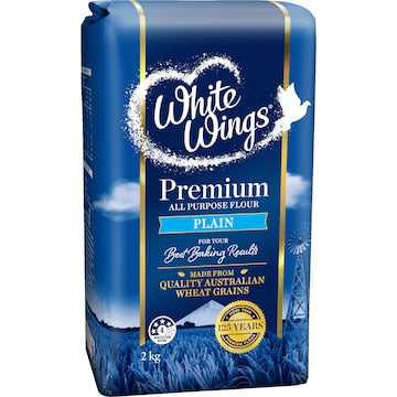 White Wings Plain Flour 2kg