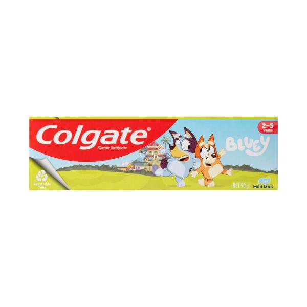 Kids Toothpaste Bluey Mild Mint Gel