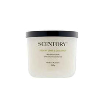 Soy Blend Desert Lime And Coconut Double Wicked Candle