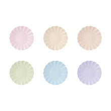 6 Piece Scalloped Plates