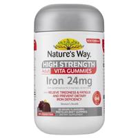 Nature's Way Adult Vita Gummies High Strength Iron 30 Gummies