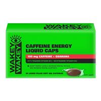 Wakey Wakey Caffeine Energy Liquid Capsules 20 Pack - GimmeNow