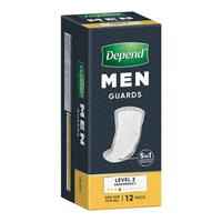 Depend Guards for Men One Size Fits All 12 Pack