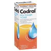 Codral Dry Cough & Cold 200ml - GimmeNow