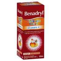 Benadryl Childrens Cough Liquid 200ml