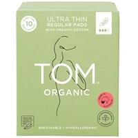 TOM Organic Ultra Thin Pads Regular 10 Pack