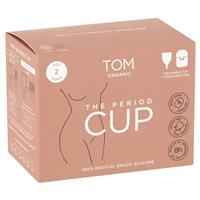 TOM Organic The Period Cup Size 2 + Convenient Microwavable Steriliser Case