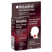 Betadine Sore Throat Gargle Concentrated 15mL