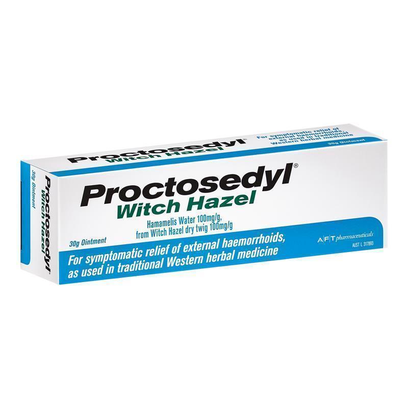 Proctosedyl Witch Hazel Haemorrhoids Ointment 30g