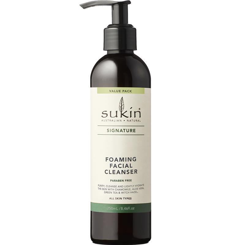 Sukin Signature Foaming Facial Cleanser Pump 250ml