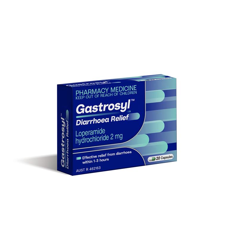 Gastrosyl Loperamide 2mg 20 Capsules