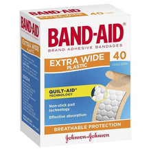 Band-Aid Extra Wide Plastic Strips 40 Pack - GimmeNow